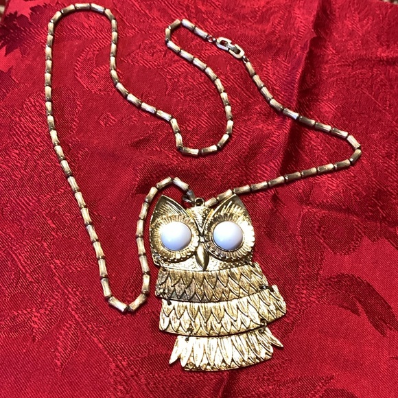Mid Century Modern Owl with large white eyes! - Picture 3 of 9
